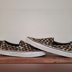 Desert camo Vans